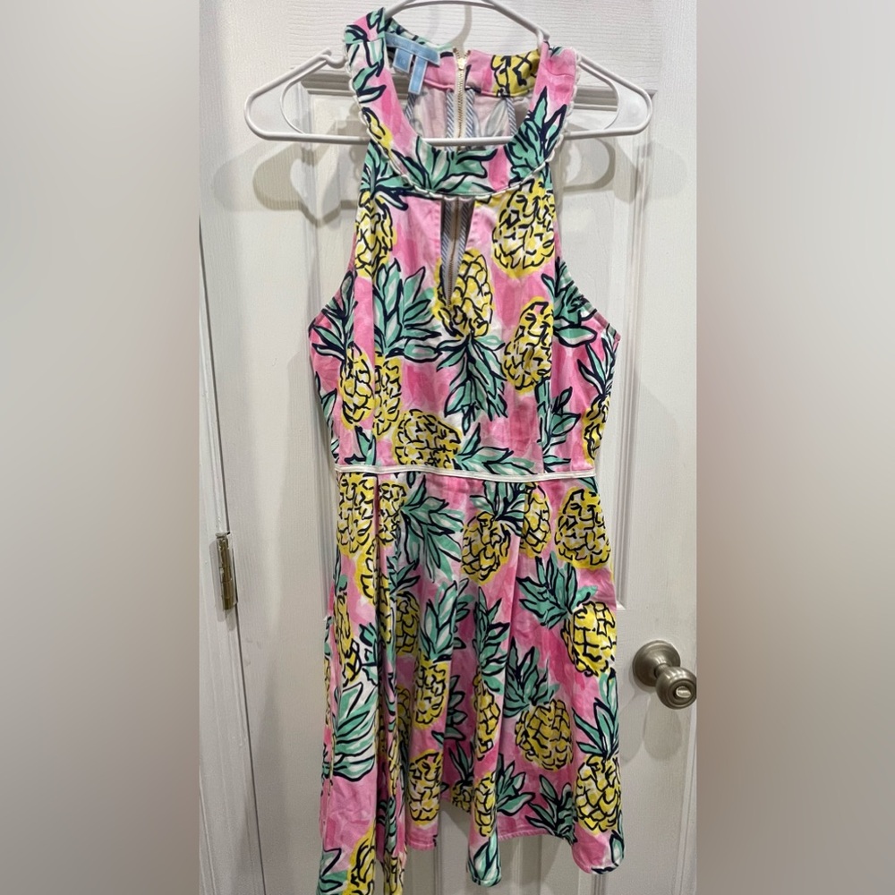 Draper James pineapple dress